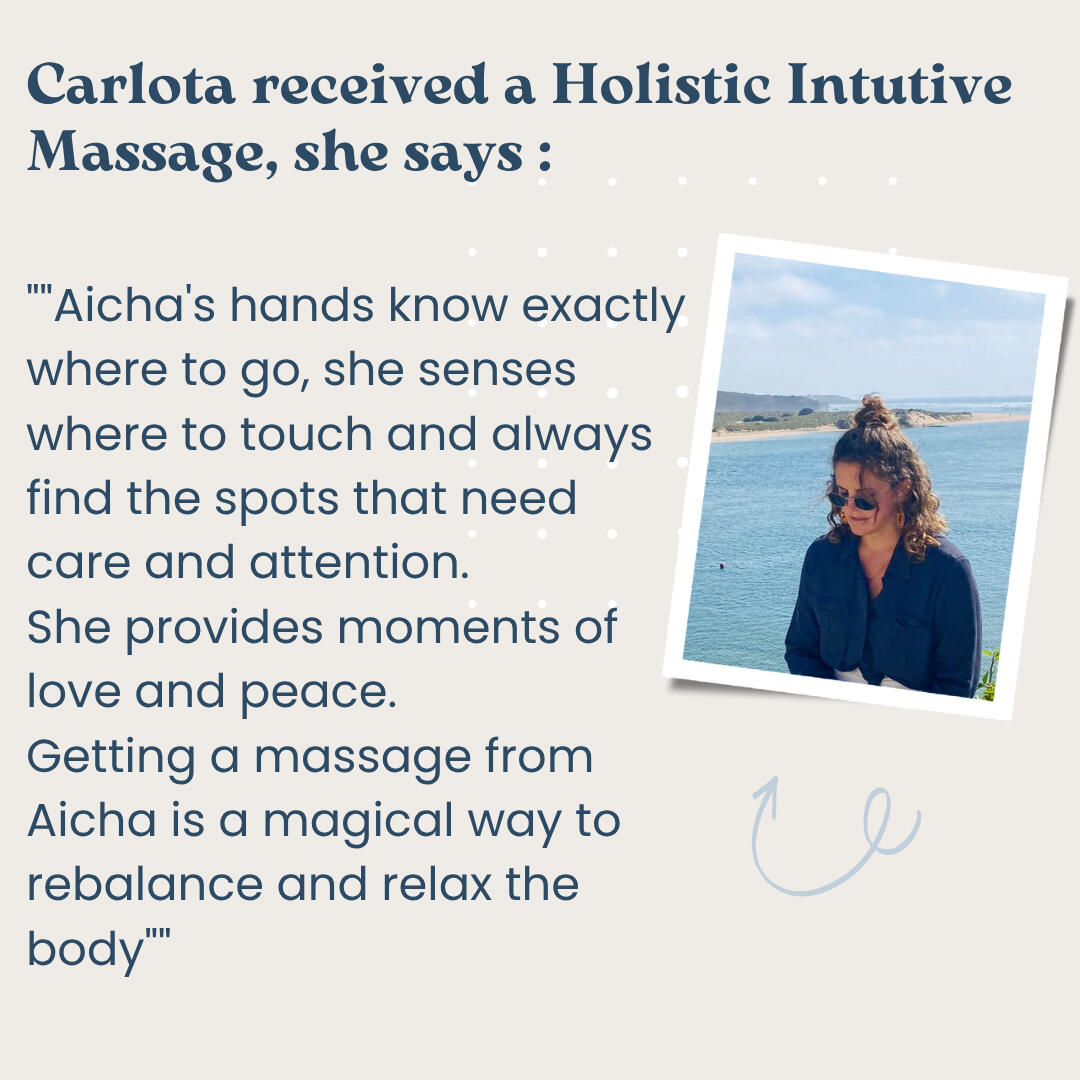 Holistic massage therapy in São Luís, Portugal